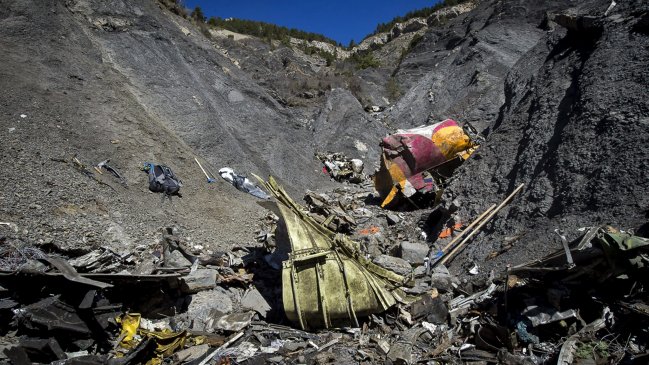 Encontraron segunda caja negra de avión Germanwings en los Alpes