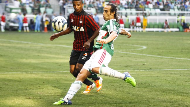 Jorge Valdivia volvió a la citación de Palmeiras tras cuatro meses de ausencia