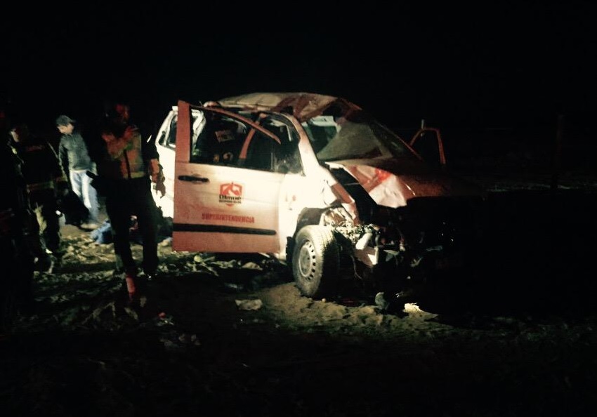 Bombero murió en accidente carretero tras ayudar a los damnificados del norte