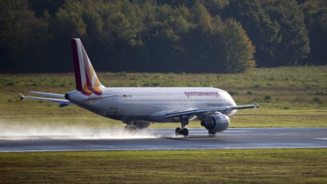 Alemania: Avión de Germanwings protagonizó aterrizaje de emergencia
