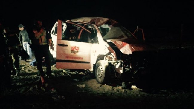 Bombero murió en accidente carretero tras ayudar a los damnificados del norte