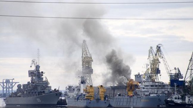 Submarino nuclear ruso se incendia en Mar Blanco