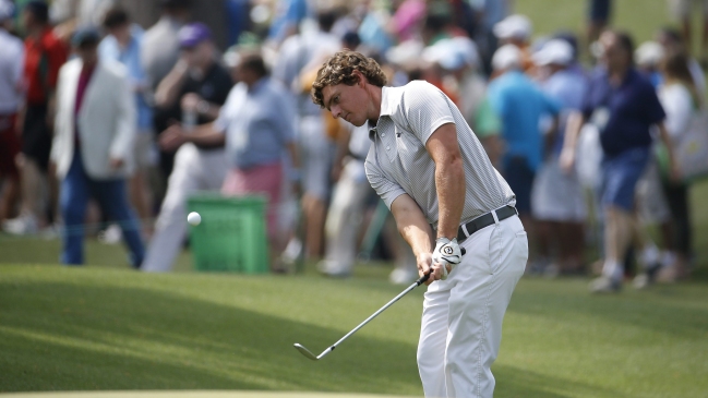 Matías Domínguez relató su práctica con Angel Cabrera antes del Masters