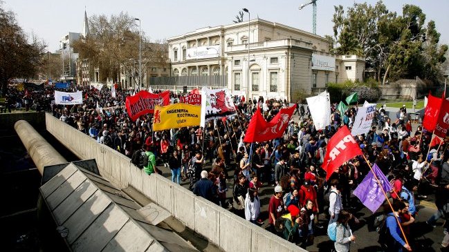 Estudiantes solicitaron autorización para primera marcha del año
