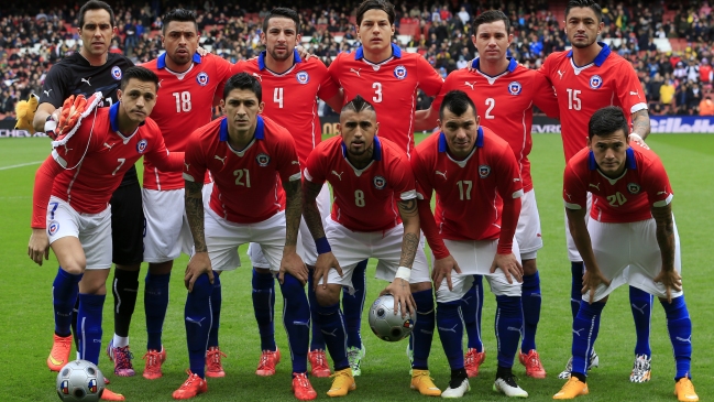 Chile descendió un lugar en el ránking mundial de la FIFA