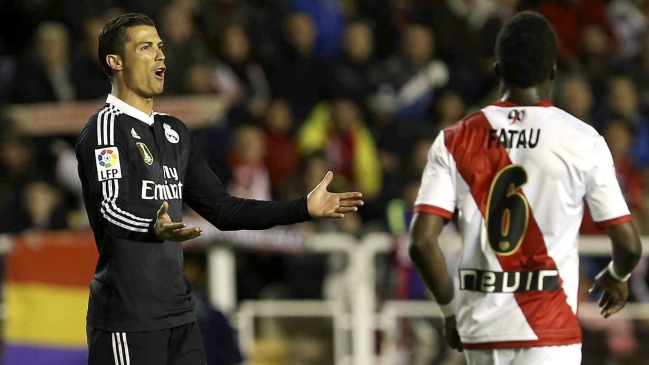 Real Madrid apeló por tarjeta amarilla a Cristiano Ronaldo ante Rayo Vallecano