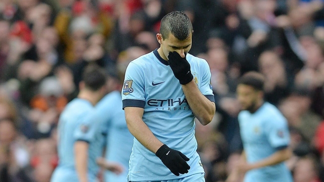 M. City de Manuel Pellegrini sufrió una dura caída en el clásico de Manchester