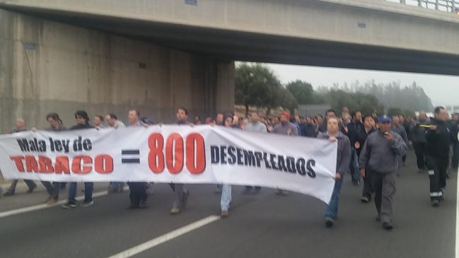 Trabajadores tabacaleros protestaron por segundo día consecutivo
