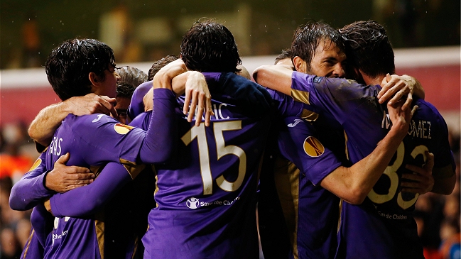 Fiorentina visita a Dinamo Kiev en la ida de los cuartos de final de Europa League