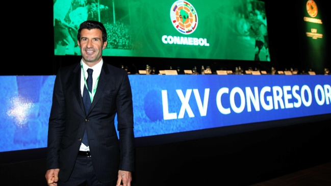 Luis Figo denunció que fue silenciado en el congreso de la Concacaf