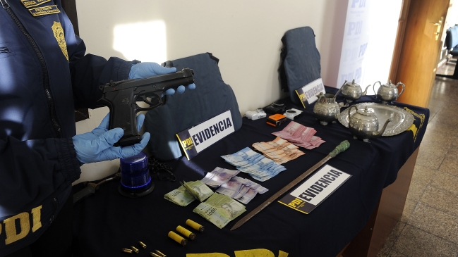 PDI desarticuló a banda de falsos policías en Valparaíso