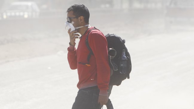 Autoridades piden usar mascarilla en Atacama por alto índice de material particulado