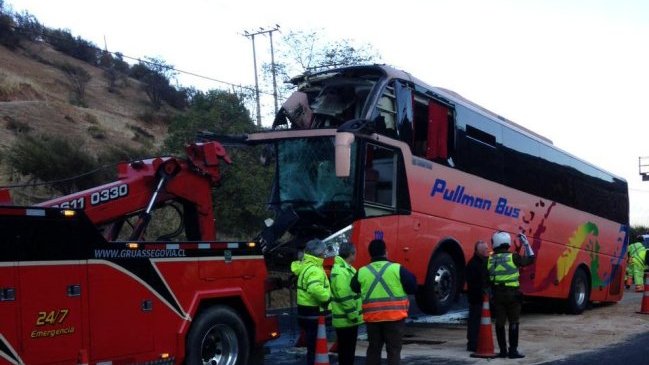 Accidente de tránsito dejó 10 lesionados en la Ruta 68