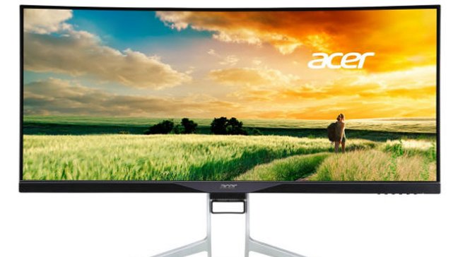 Acer lanza primer monitor curvo con tecnología para minimizar fatiga visual