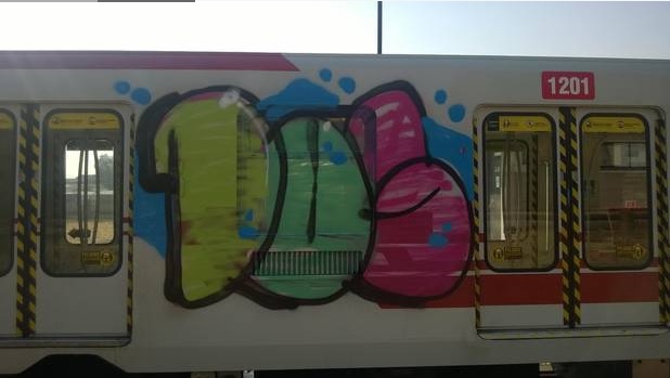 PDI detuvo a menores que pintaron 