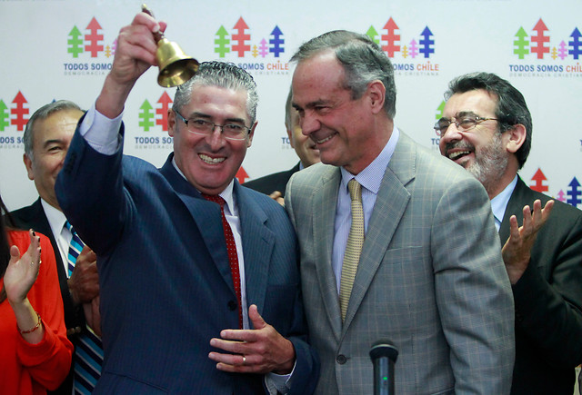 Senador Pizarro asumió conducción de la DC con miras a liderar la Nueva Mayoría en 2017