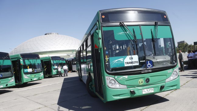 Más de 500 buses del Transantiago deben renovarse este año