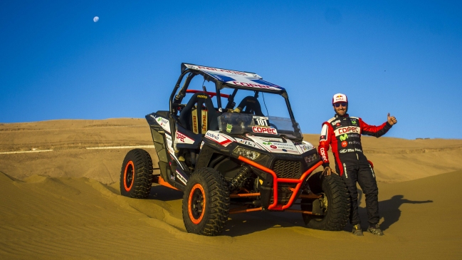 Francisco López ganó la segunda etapa del Desafío del Desierto