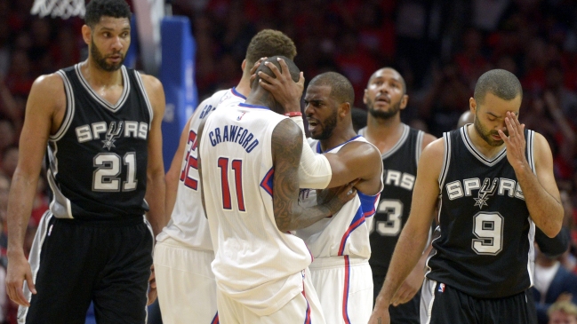 Los Angeles Clippers despidió al campeón de la NBA en los play-offs
