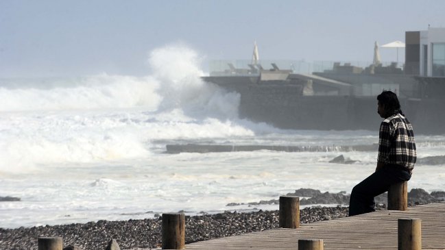 Armada llamó al autocuidado y prudencia por marejadas