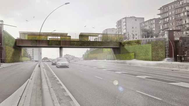 El puente que se come la contaminación