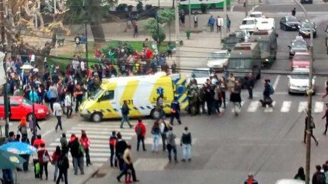 Dos jóvenes murieron baleados tras marcha estudiantil en Valparaíso
