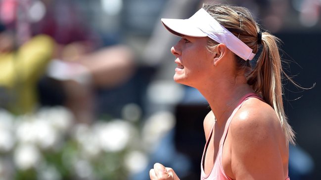 Maria Sharapova se quedó con el Abierto de Roma ante la española Carla Suárez