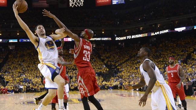 Golden State Warriors venció a Houston Rockets en la primera final del Oeste