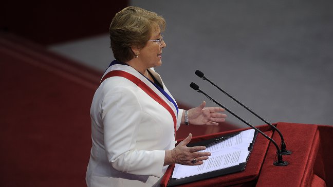 Discurso de Bachelet generó más de 57 mil menciones en Twitter