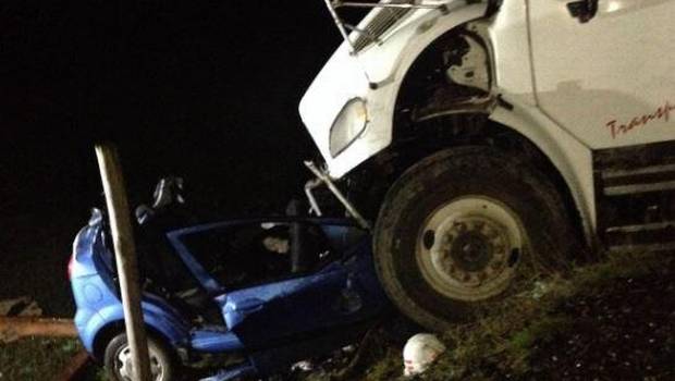 Cuatro muertos dejó accidente de tránsito en Calbuco