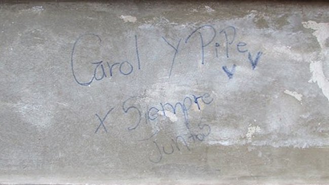 El particular mensaje con que el Museo Nacional de Historia Natural pidió no rayar el edificio