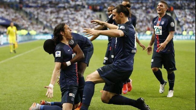 Paris Saint-Germain derrotó a Auxerre y se quedó con la Copa de Francia