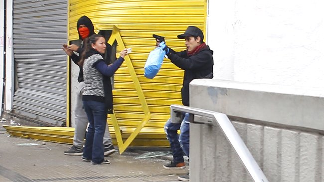 Gobierno presentó ocho querellas por desórdenes tras marchas del jueves