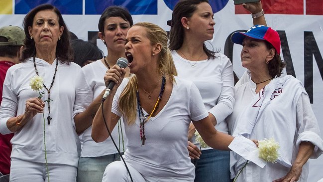 Esposa de Leopoldo López: 