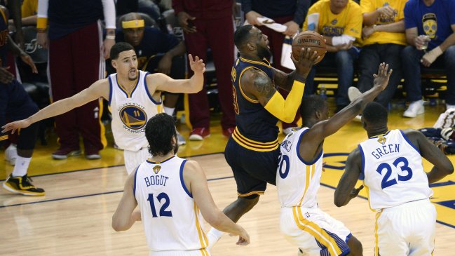 La primera final de la NBA entre Golden State Warriors y Cleveland Cavaliers