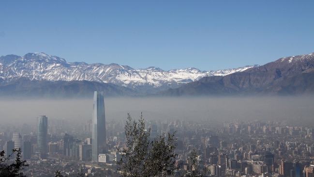 La calidad del aire en la Región Metropolitana en su primera preemergencia ambiental del año