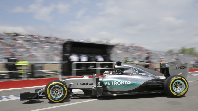 Lewis Hamilton dominó el primer entrenamiento libre en Montreal