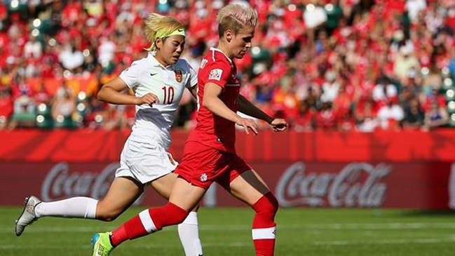  Canadá superó a China en el Mundial Femenino  