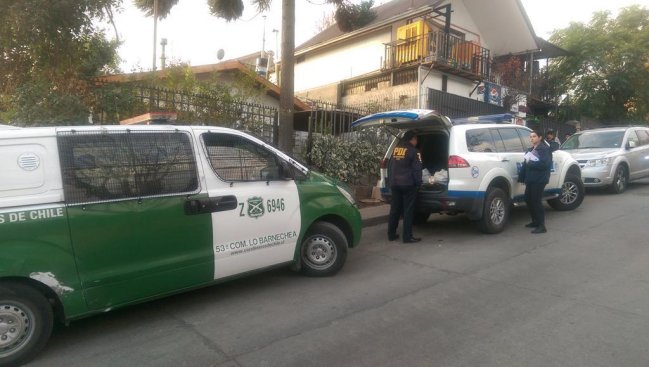 Carabineros detuvo a autor confeso de femicidio en Lo Barnechea