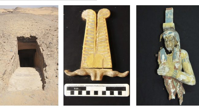 Descubren 6 tumbas con momias que datan de hace más de 2.500 años en Egipto