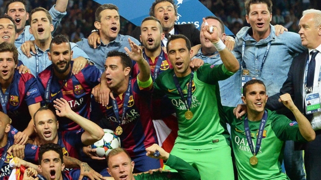 Según la UEFA, Claudio Bravo no es ganador de la Liga de Campeones