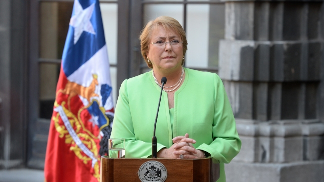 Bachelet y situación de Insunza: No somos una estructura policial o de inteligencia