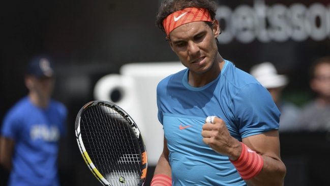 Rafael Nadal accedió a semifinales en el césped de Stuttgart