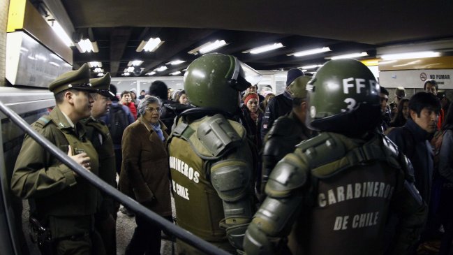Trabajadores de Transantiago que paralizaron el Metro quedaron libres