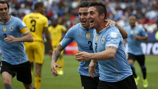 Uruguay derrotó por la cuenta mínima a Jamaica en la Copa América