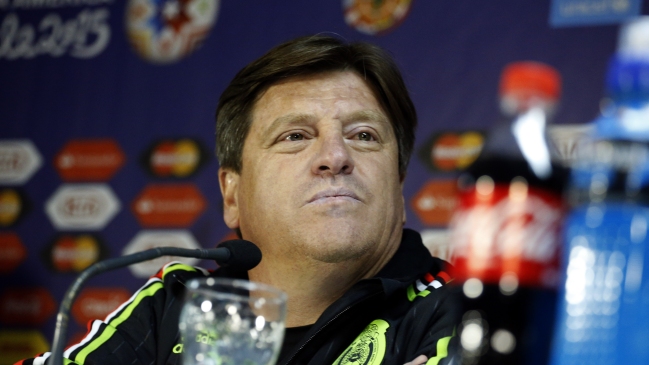Miguel Herrera: México ha jugado muy bien contra Chile y no dejaremos de hacerlo