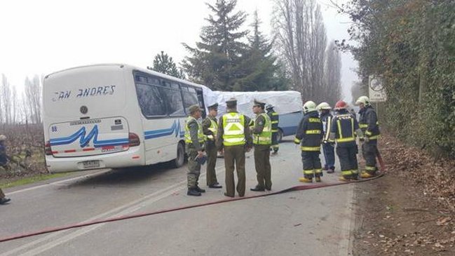 Choque frontal dejó cuatro muertos en El Maule