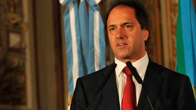 Scioli quedó como único candidato oficialista para suceder a Cristina Fernández