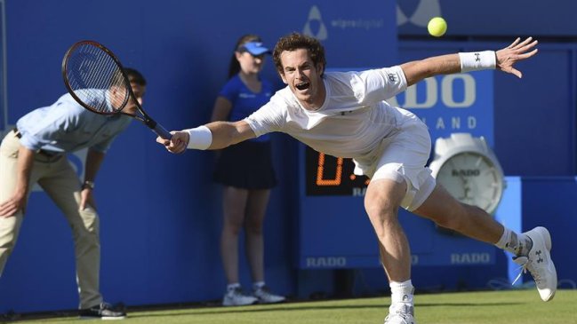 Andy Murray selló su paso a las semifinales en Queen's