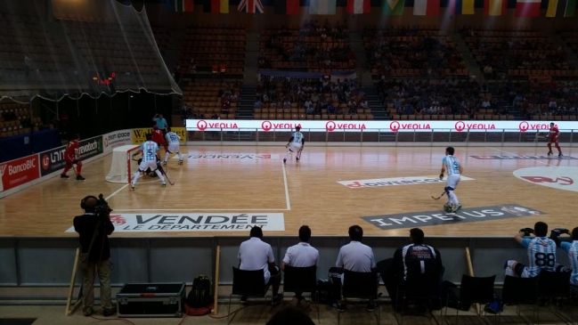 Argentina debutó con claro triunfo sobre Suiza en el Mundial de hockey patín